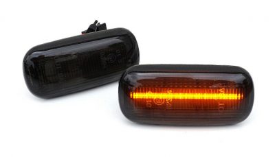 Sivuvilkut Audi A4 (B7) vm.2004 - 2008, savu, led 