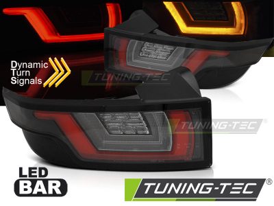 Led takavalot Range Rover Evoque vm.2011-, Puna/valko/musta