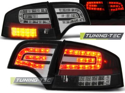 Led takavalot Audi A4 vm.B7 vm.11.04-03.08 Sedan, musta 