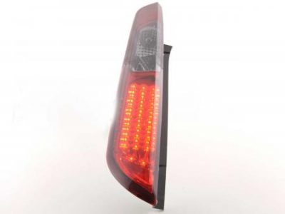 Led takavalot Ford Focus 2 5-ov vm.08-10, puna/musta, FK-Automotive