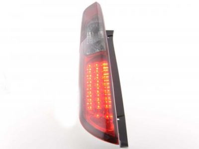 Led takavalot Ford Focus 2 5-ov vm.04-08, puna/musta, FK-Automotive