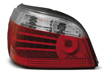 Led takavalot Bmw 5-srj E60 vm.07.03-07, puna/valko 