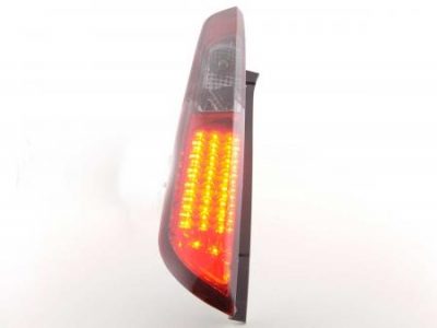 Led takavalot Ford Focus 2 5-ov vm.08-10, puna/musta, FK-Automotive