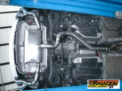 Metallinen katalysaattori 76mm Audi TT (typ 8J) Coupè 2.0TFSI (147kW) Quattro vm.2006-, Ragazzon