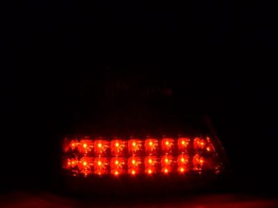 Led takavalot Mercedes C-srj W202 vm.96-00, musta, FK-Automotive