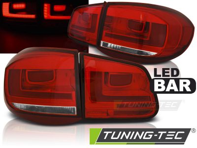 Led takavalot VW Tiguan vm.07-07.11 , puna/valko 