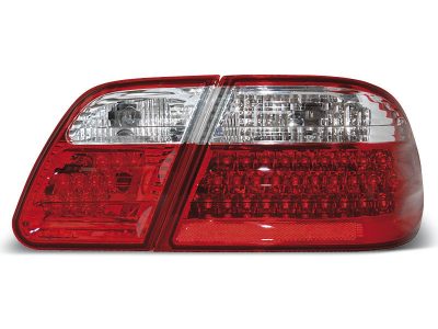 Led takavalot Mercedes-Benz E-srj W210 vm.95-03.02, puna/valko 