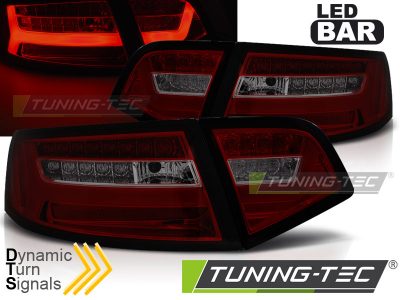 Led takavalot Audi A6 4F vm.08-11 Sedan, puna/savu 