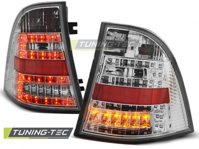 Led takavalot Mercedes-Benz W163 ML M-srj vm.03.98-05, kromi