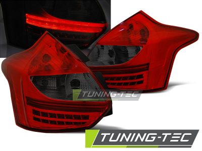 Led takavalot Ford Focus 3 vm.11- 10.14 Hatchback, puna/savu 