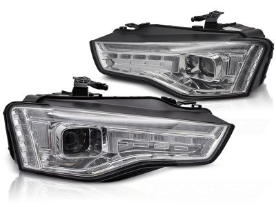 Led ajovalot Audi A5 11-16, kromi 